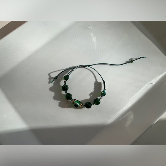 Swarovski Beaded Crochet Handmade Bracelet - Picture 5 of 5